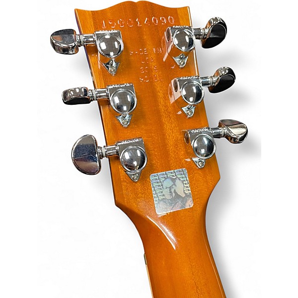 Used 2015 Gibson Les Paul Deluxe 2015 Gold Top Solid Body Electric Guitar