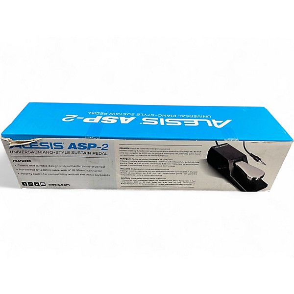 Used Alesis asp2 Sustain Pedal