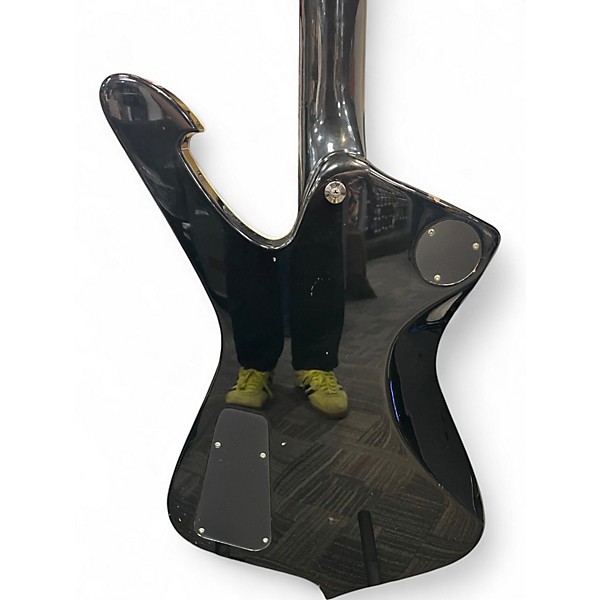 Vintage 1994 Ibanez IC500 Iceman Black Solid Body Electric Guitar