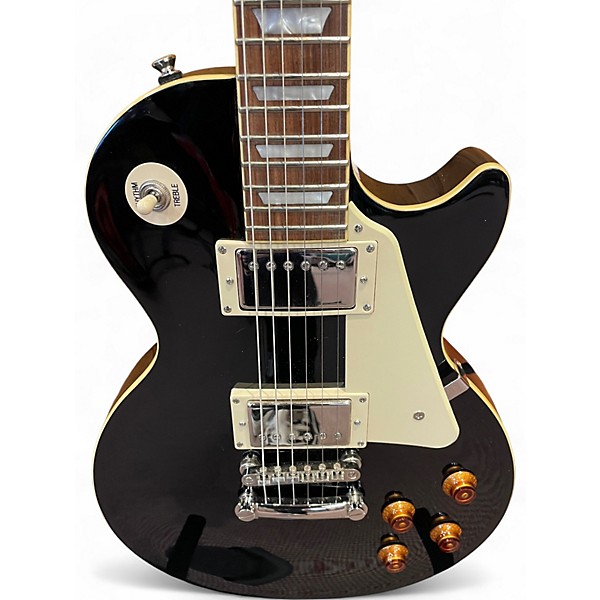 Used Epiphone Les Paul Standard Black Solid Body Electric Guitar