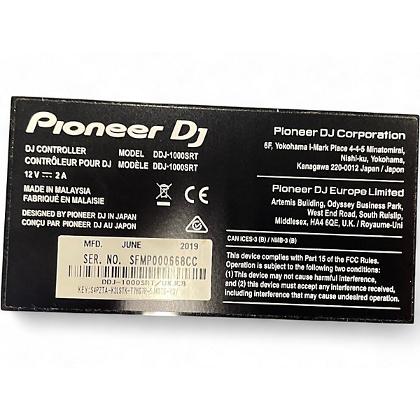 Used SERATO DDJ-100SRT Turntable