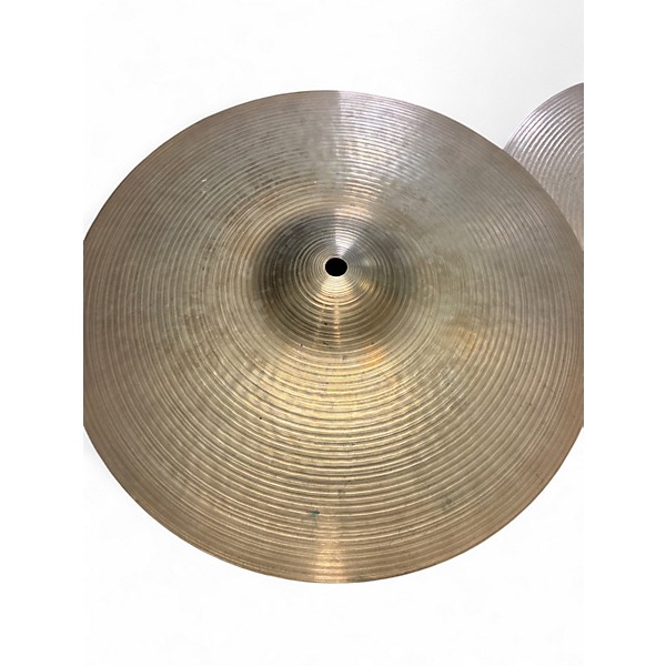 Used Zildjian 14in Avedis Hi Hat Pair Cymbal