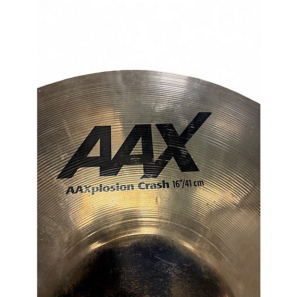 Used SABIAN 16in AAX Xplosion Crash Cymbal