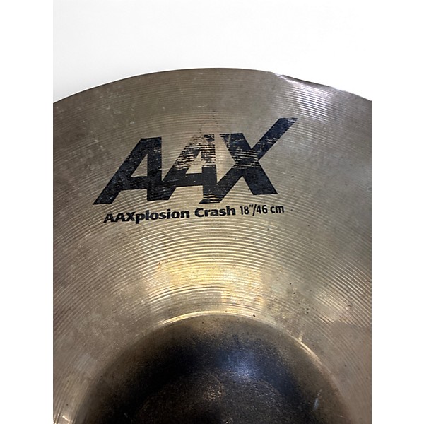 Used SABIAN 18in AAX Xplosion Crash Cymbal