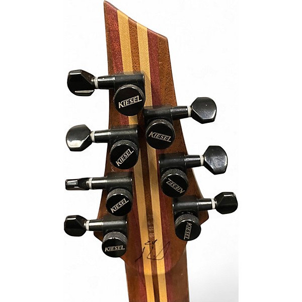 Used Kiesel K-Series 7 String Custom Burst Solid Body Electric Guitar
