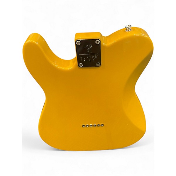 Used Fender Player Plus Nashville Telecaster Butterscotch Solid Body Electric Guitar