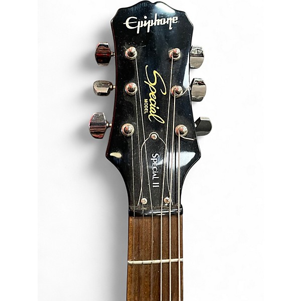 Used Epiphone Les Paul Special II Left Handed Vintage Sunburst Electric Guitar