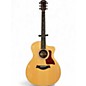 Used Taylor 214CE Deluxe Natural Acoustic Electric Guitar thumbnail