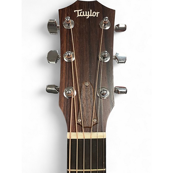 Used Taylor 214CE Deluxe Natural Acoustic Electric Guitar