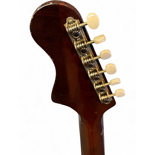 Used Harmony 1970's H168 Natural Acoustic Guitar