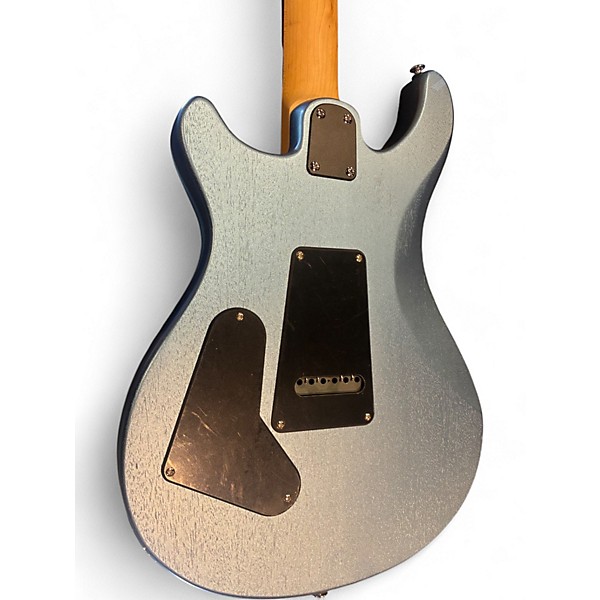 Used Prs SE CE24 Standard Satin Ice Blue Metallic Solid Body Electric Guitar