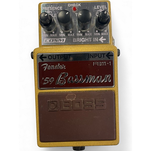 Used BOSS FBM1 Fender 59 Bassman Effect Pedal