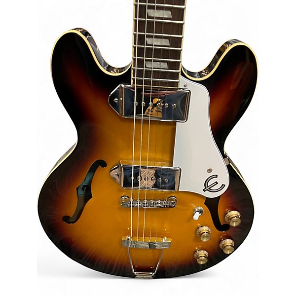Used Epiphone Casino Coupe 2 Color Sunburst Hollow Body Electric Guitar