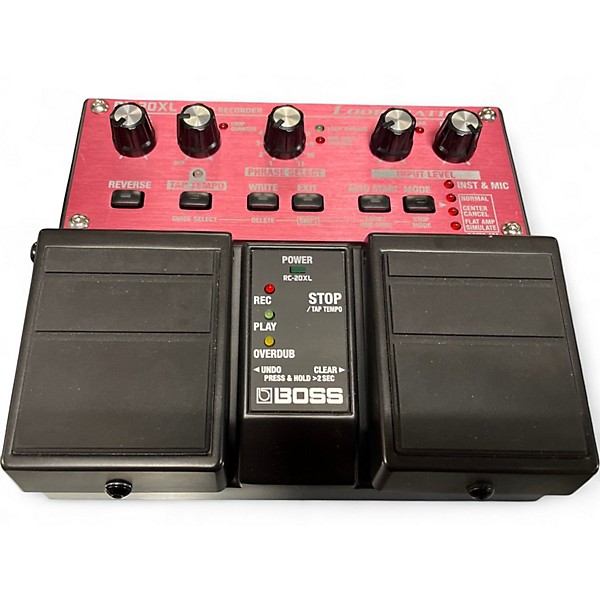 Used BOSS RC20XL Loop Station XL Twin Pedal