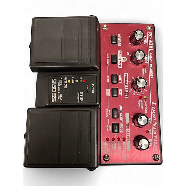 Used BOSS RC20XL Loop Station XL Twin Pedal