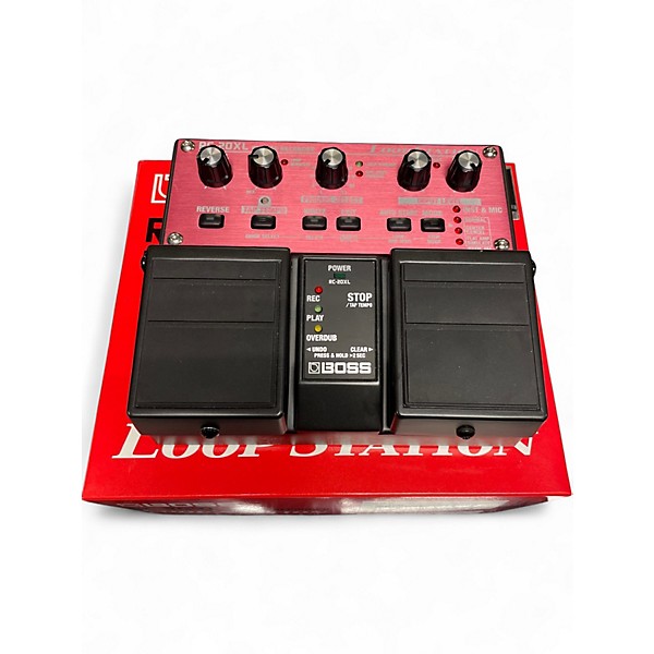 Used BOSS RC20XL Loop Station XL Twin Pedal