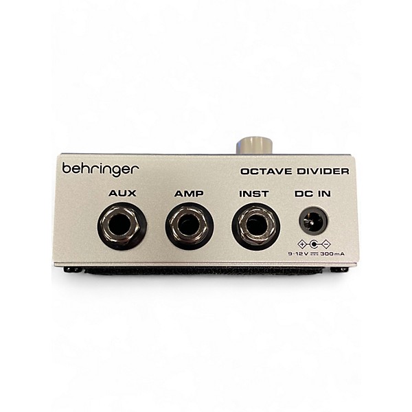 Used Behringer Octave Divider Effect Pedal