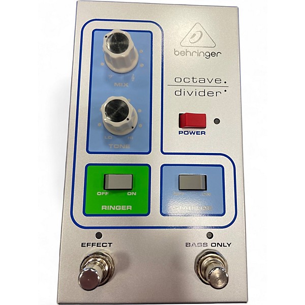 Used Behringer Octave Divider Effect Pedal