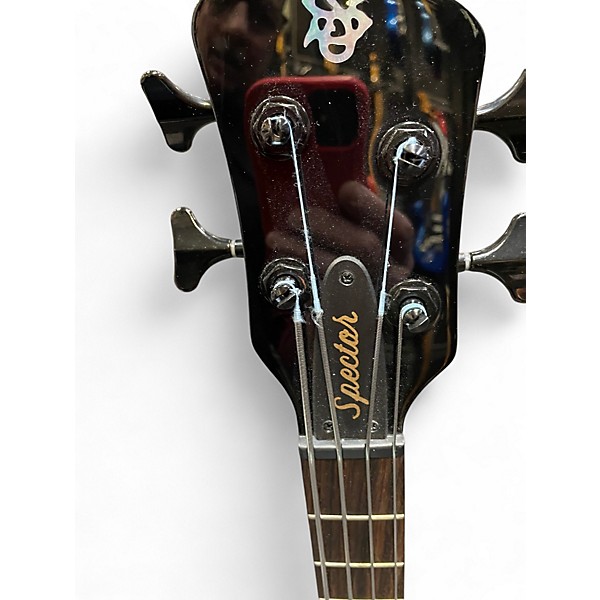 Used Spector Euro 4LX Burgundy Electric Bass Guitar