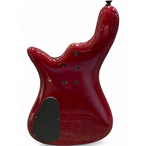 Used Spector Euro 4LX Burgundy Electric Bass Guitar