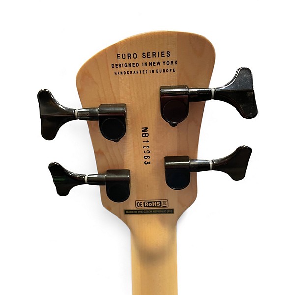 Used Spector Euro 4LX Burgundy Electric Bass Guitar