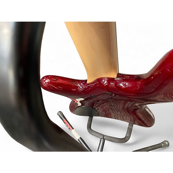 Used Spector Euro 4LX Burgundy Electric Bass Guitar