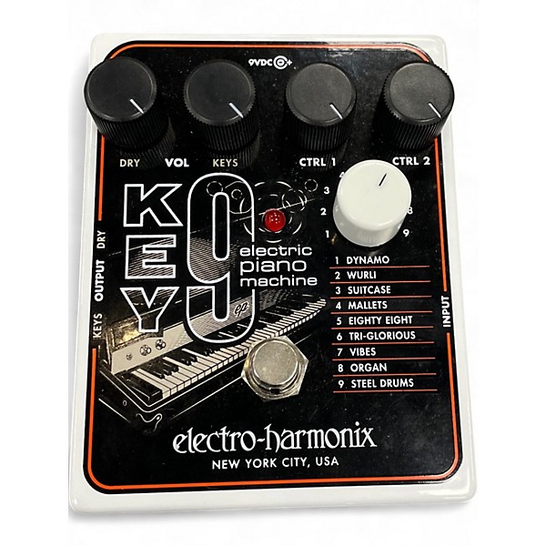 Used Electro-Harmonix Key9 Electric Piano Machine Effect Pedal
