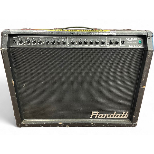Used Randall RG100SC 2x12 100W Guitar Combo Amp