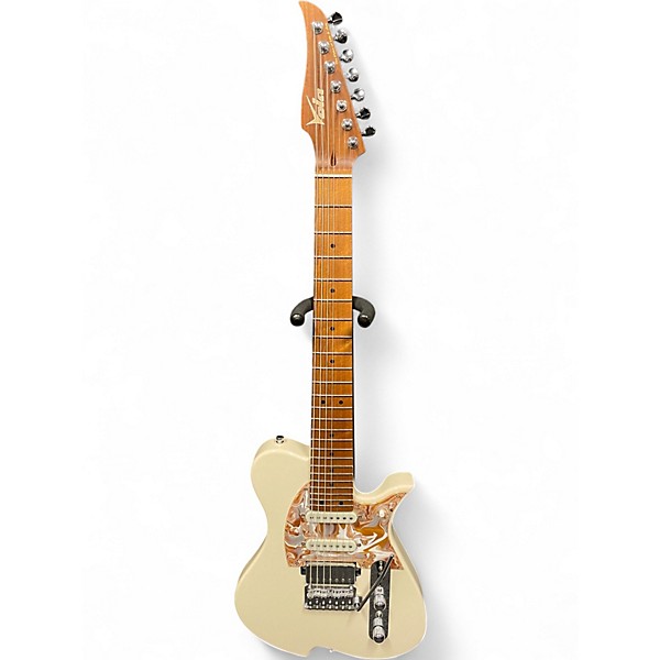 Used Vola VASTI 7 PDM Vintage White Solid Body Electric Guitar