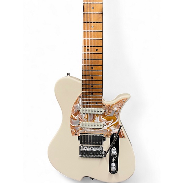 Used Vola VASTI 7 PDM Vintage White Solid Body Electric Guitar