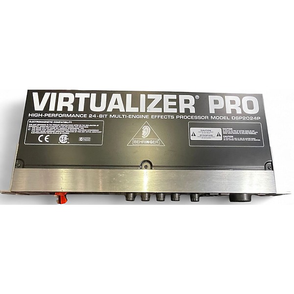 Used Behringer DSP2024P Virtualizer Pro Multi Effects Processor