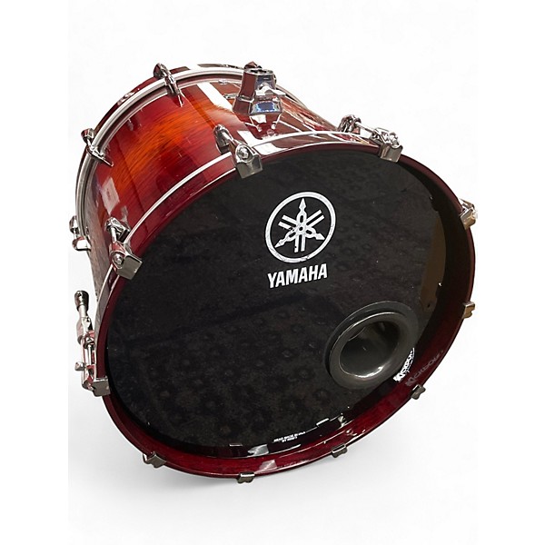 Used Yamaha 4 Piece LIVE CUSTOM OAK Sunburst Drum Kit