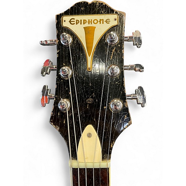 Vintage 1950s Epiphone Zephyr Cutaway Vintage Blonde Hollow Body Electric Guitar