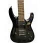 Used Jackson JS22-7 Dinky 7 String BLACK Solid Body Electric Guitar