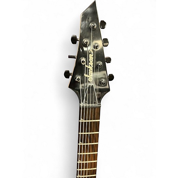 Used Jackson JS22-7 Dinky 7 String BLACK Solid Body Electric Guitar