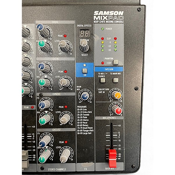 Used Samson MXP124FX Unpowered Mixer