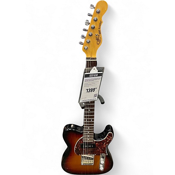 Used G&L FULLERTON DELUXE ASAT CLASSIC BLUESBOY P90 2 Color Sunburst Solid Body Electric Guitar