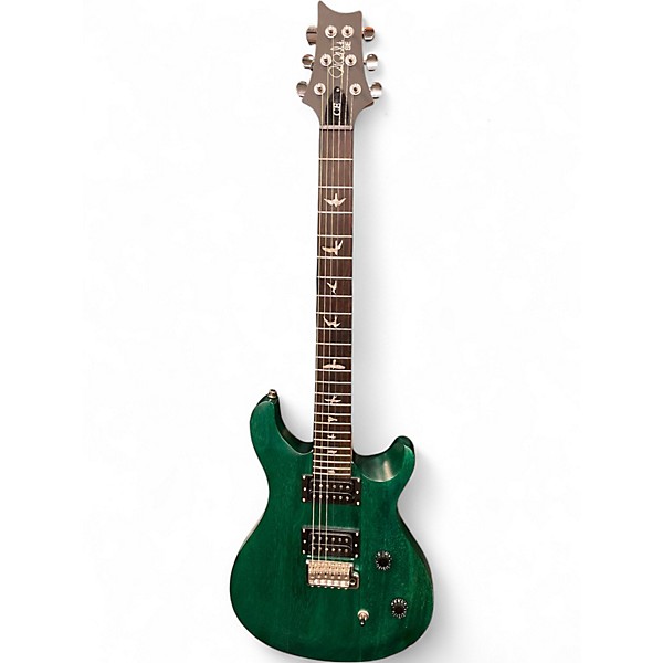 Used PRS CE24 Green Solid Body Electric Guitar