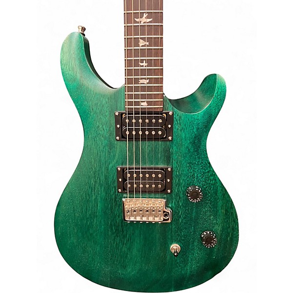 Used PRS CE24 Green Solid Body Electric Guitar