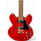 Used Epiphone ES335 Red Hollow Body Electric Guitar thumbnail