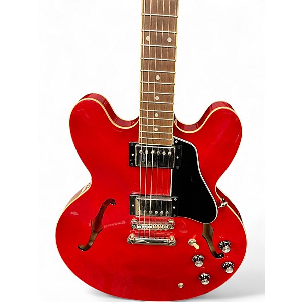 Used Epiphone ES335 Red Hollow Body Electric Guitar
