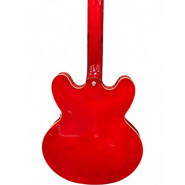 Used Epiphone ES335 Red Hollow Body Electric Guitar