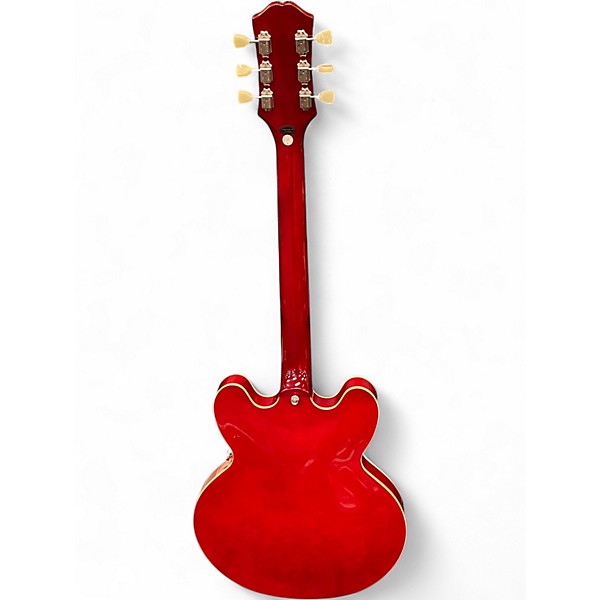 Used Epiphone ES335 Red Hollow Body Electric Guitar