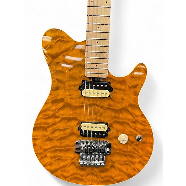 Used OLP MM1FR Yellow Solid Body Electric Guitar