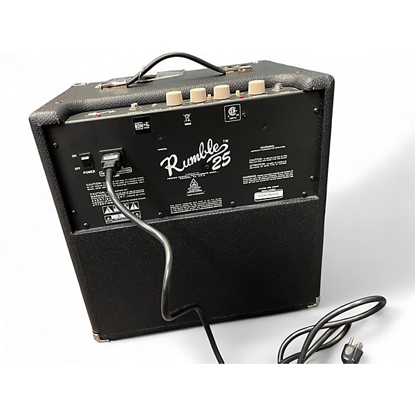 Used Fender Rumble 25 25W 1x10 Bass Combo Amp