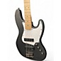 Used Squier Contemporary Active Jazz Bass MATTE BLACK Electric Bass Guitar