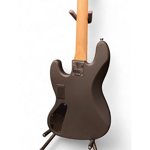 Used Squier Contemporary Active Jazz Bass MATTE BLACK Electric Bass Guitar