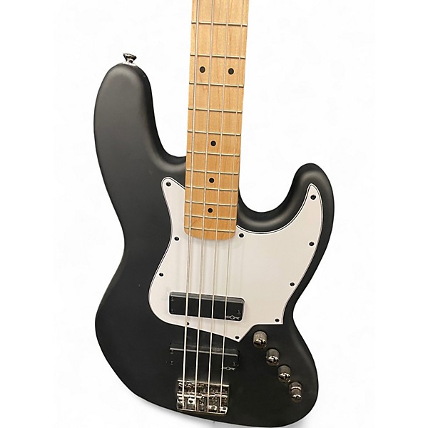 Used Squier Contemporary Active Jazz Bass MATTE BLACK Electric Bass Guitar