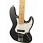 Used Squier Contemporary Active Jazz Bass MATTE BLACK Electric Bass Guitar