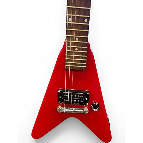 Used Epiphone FLYING VEE-WEE Red Electric Guitar